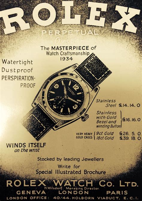 vintage watch advertisements